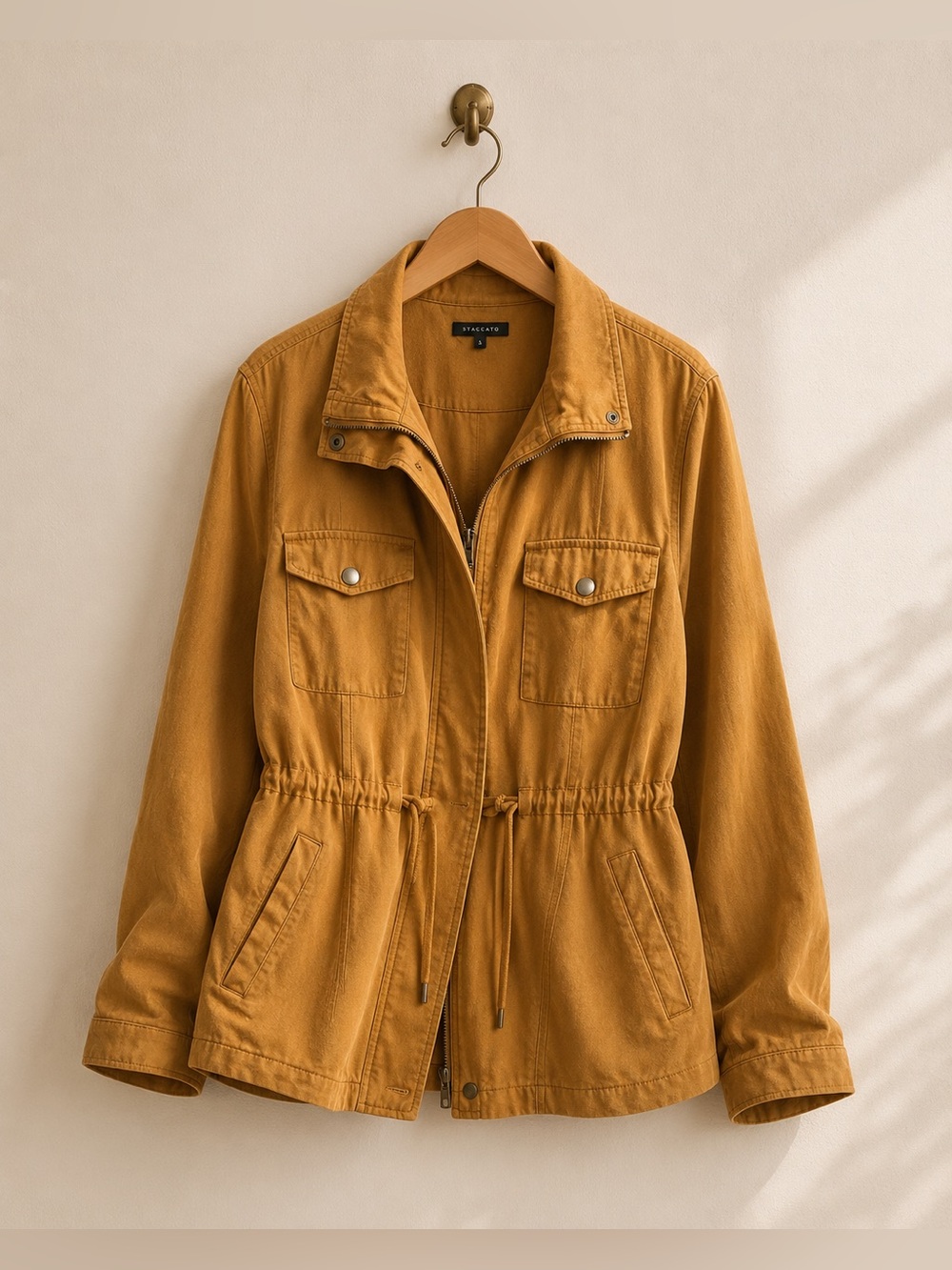 Mustard Summer Utility Jacket